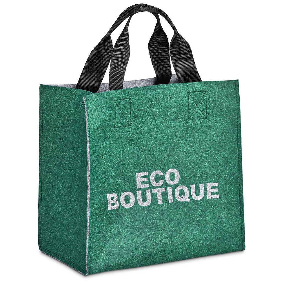 Thumbnail: Hoppla Loopa Recycled PET Felt Tote Bag