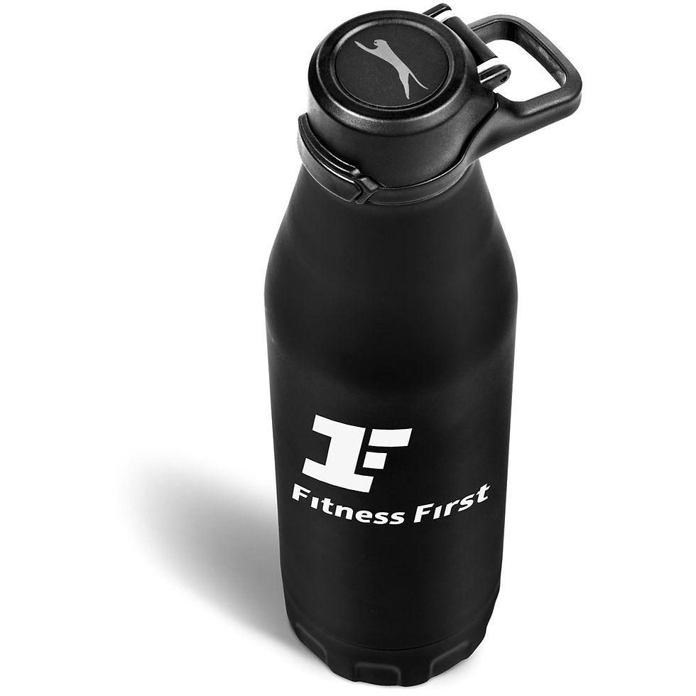 Thumbnail: Slazenger Novac Stainless Steel Vacuum Water Bottle - 500ml