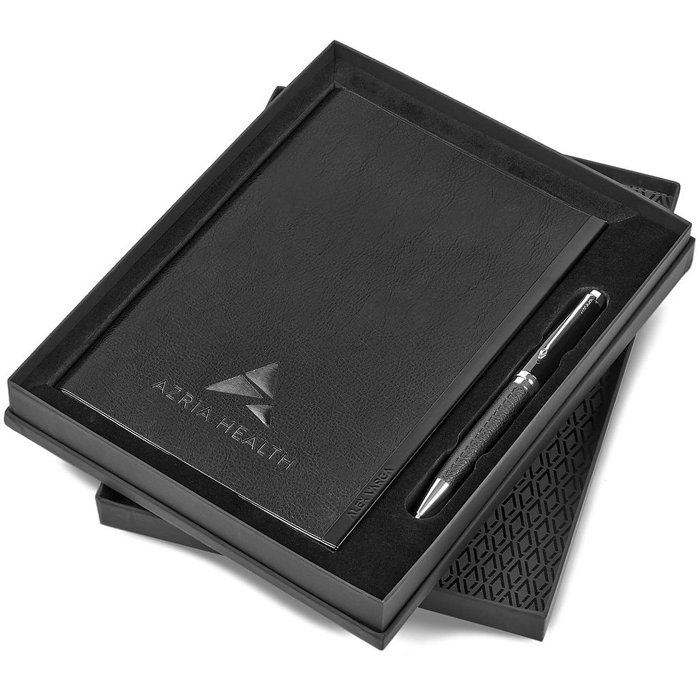Thumbnail: Alex Varga Corinthia Soft Cover Notebook & Pen Set