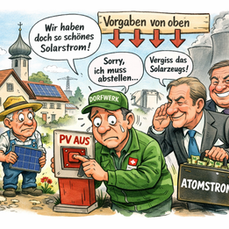 Wenn selbst Dorfwerke glauben, PV sei „böse“