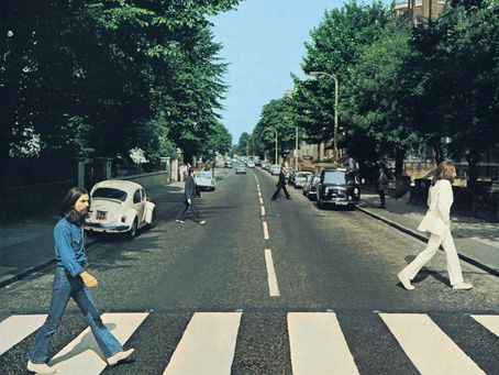 Social Distancing in Album Covers