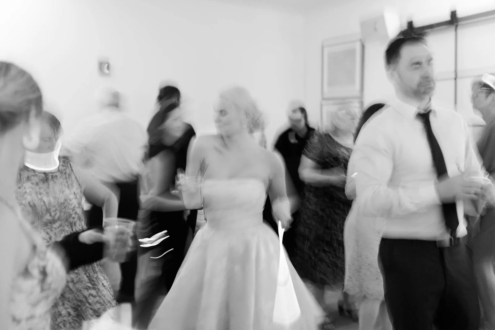 bride dancing at wedding