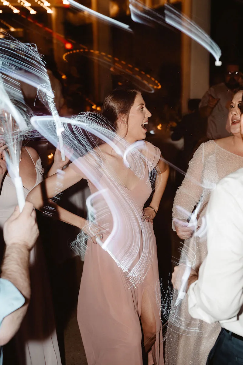 bridesmaid dancing