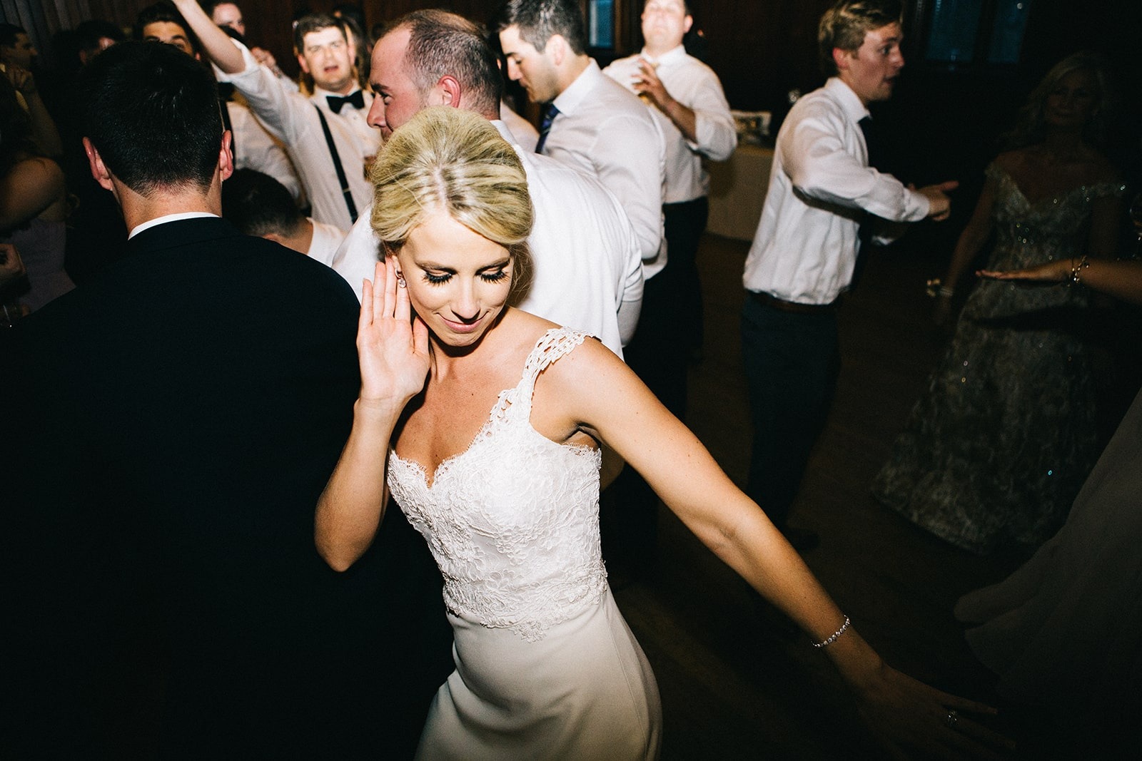 bride dancing