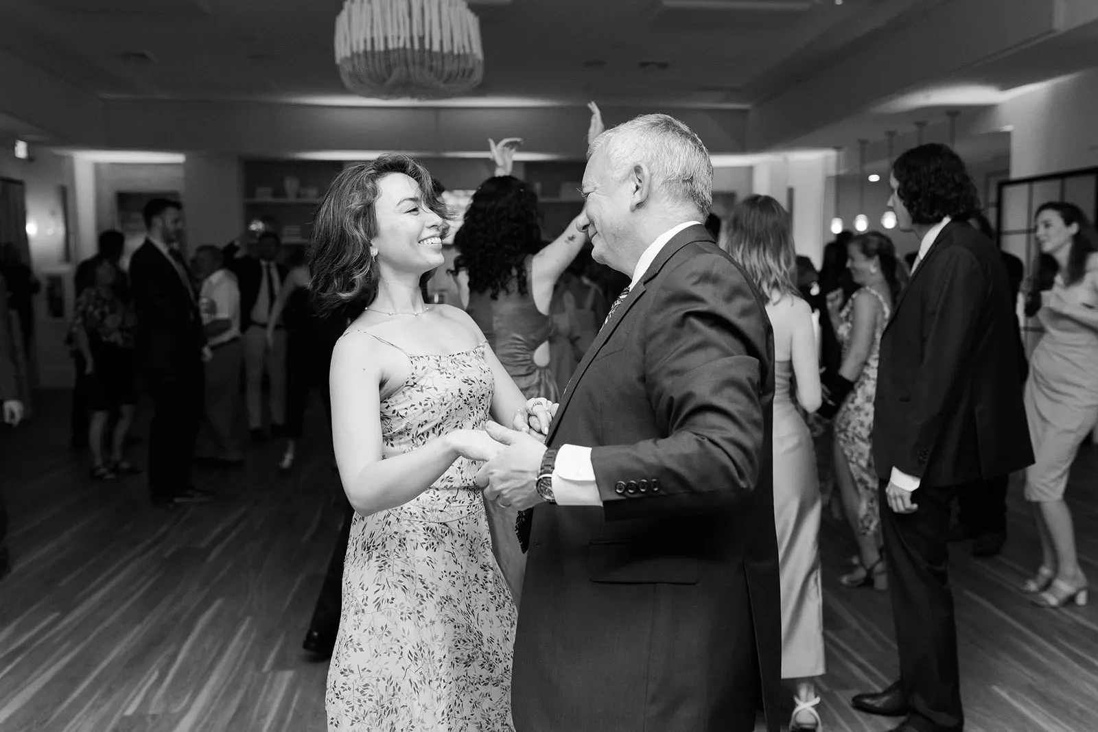 couple dancing at wedding