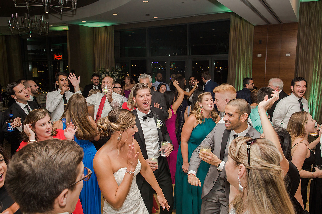 Four Seasons Baltimore wedding reception dancing