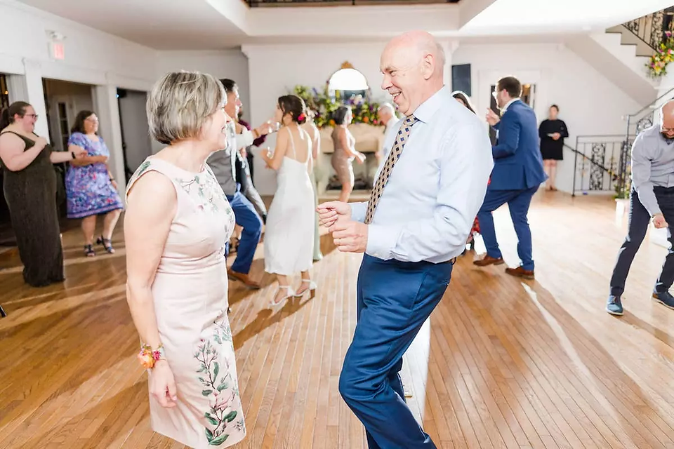 older couple dancing