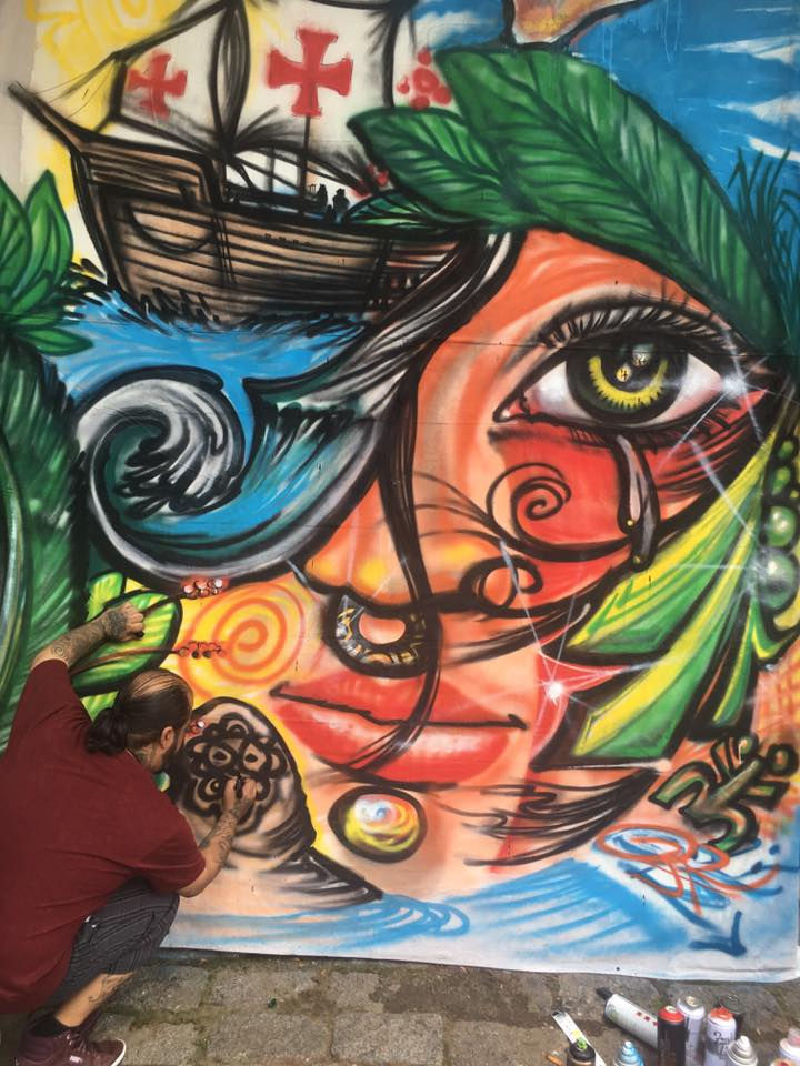 Mural para Art All Night