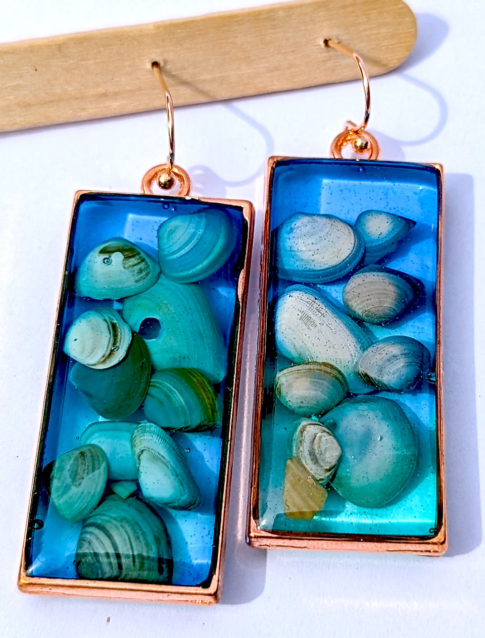 Thumbnail: Ocean Themed Drop Earrings