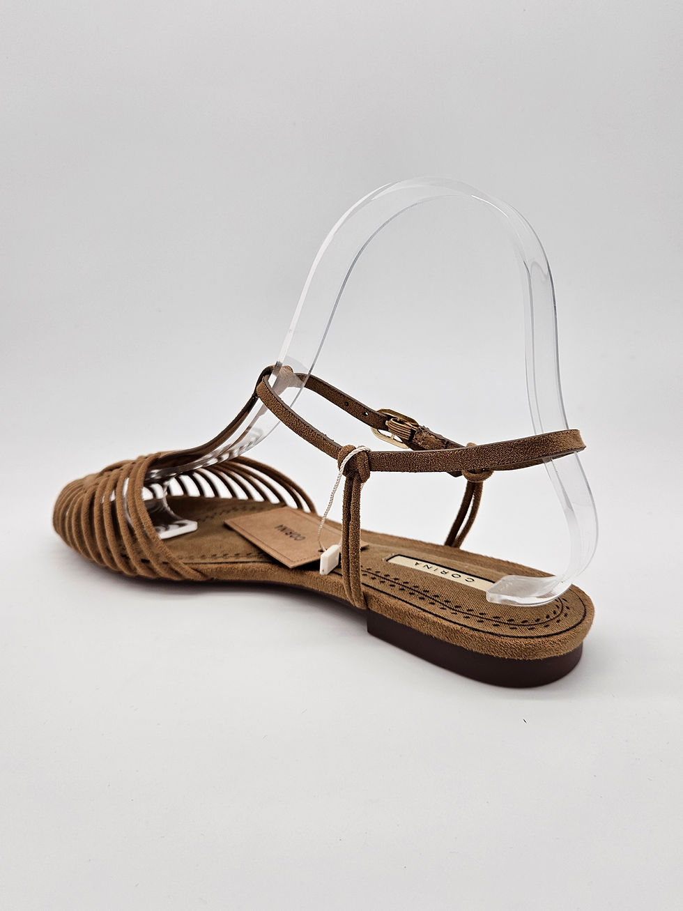 Miniatura: Sandalia Santurce camel