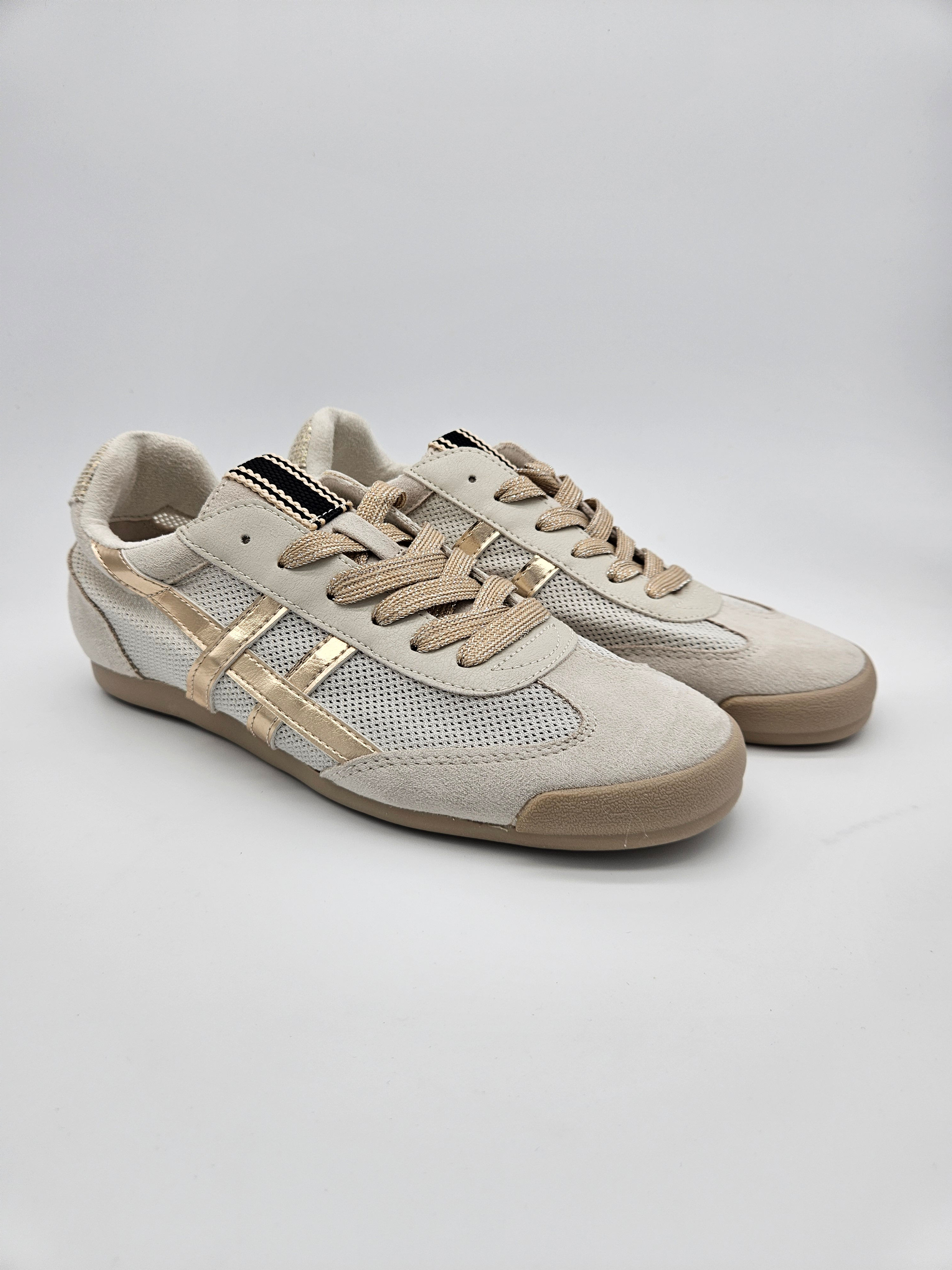 Zapatilla Granada platino