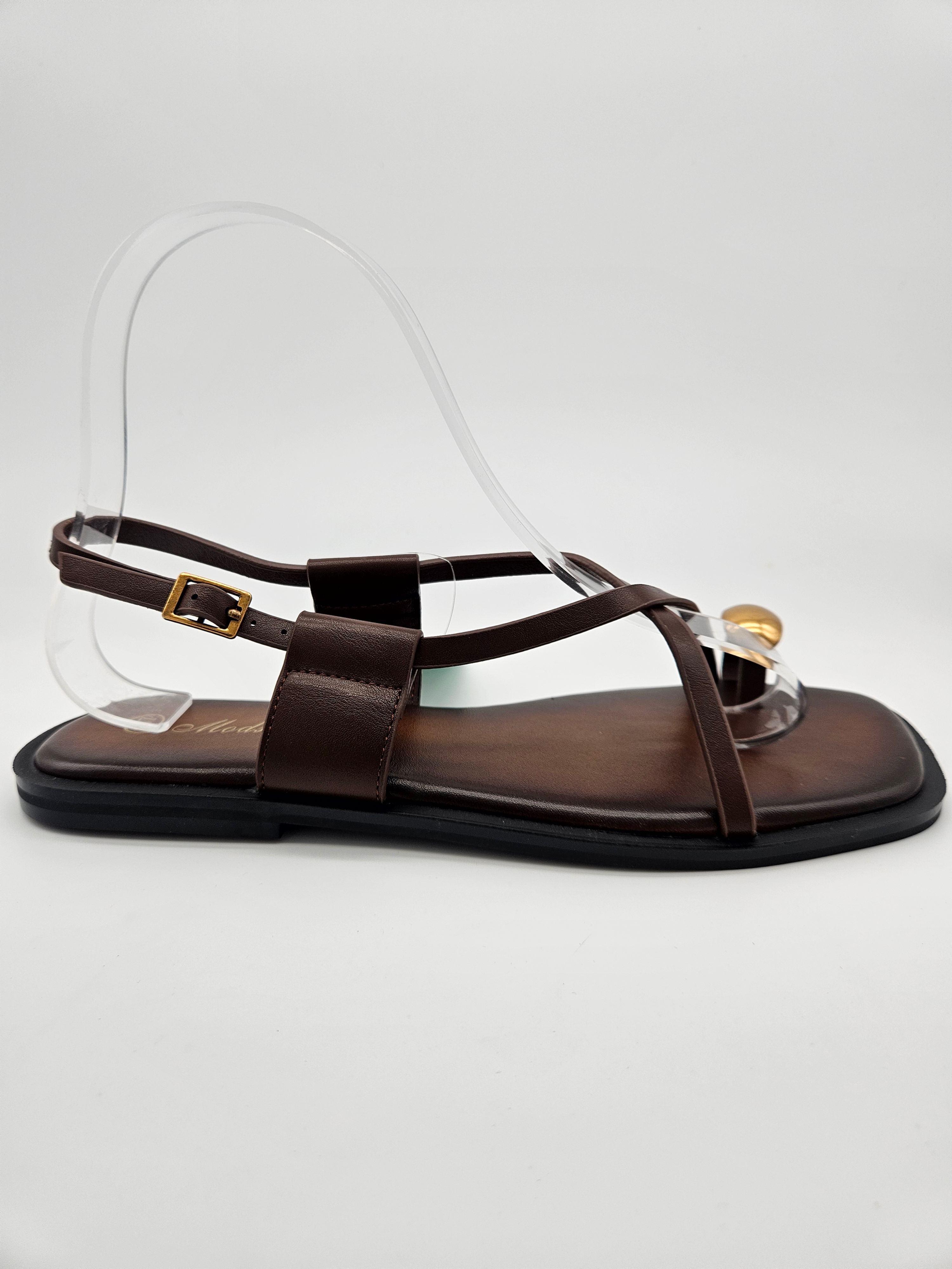 Sandalia Vitoria marron