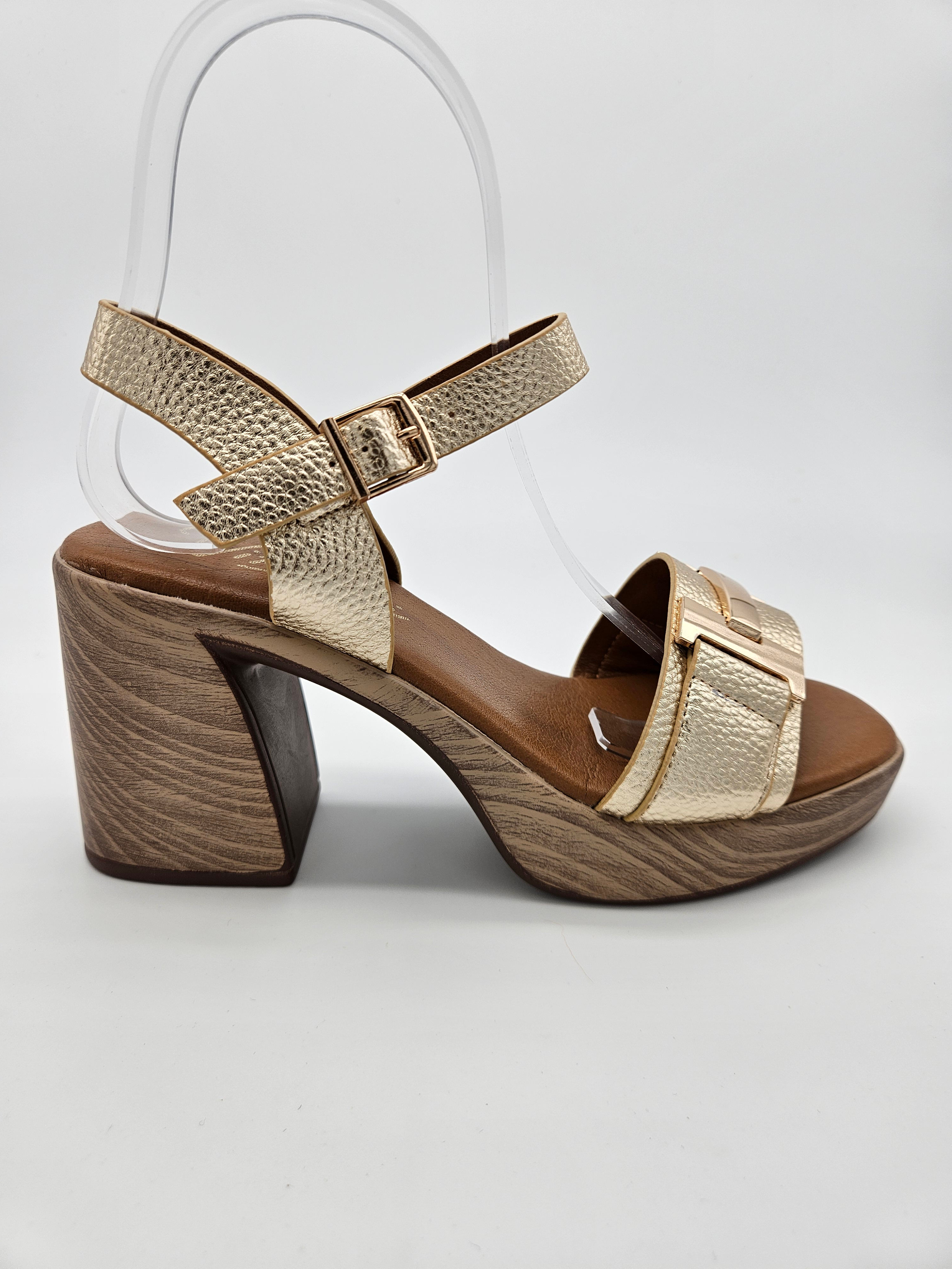 Sandalia Arganda oro