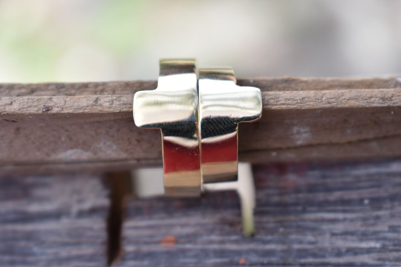 Argollas de matrimonio cruz