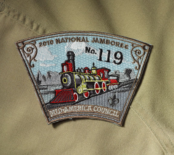 Boy Scout Patch Detail