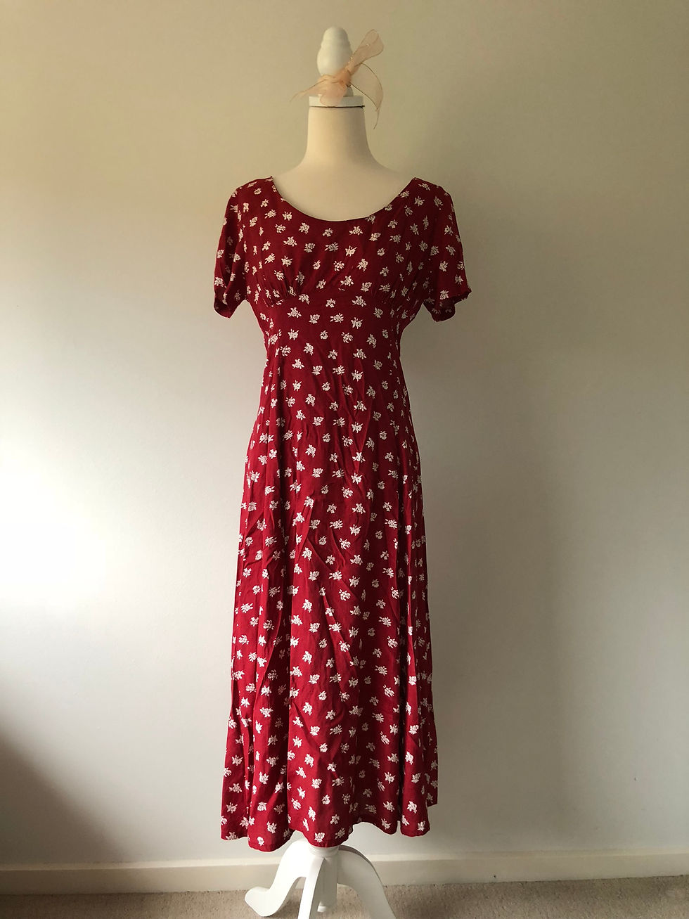 Thumbnail: 90s Vintage Grunge Floral Dress