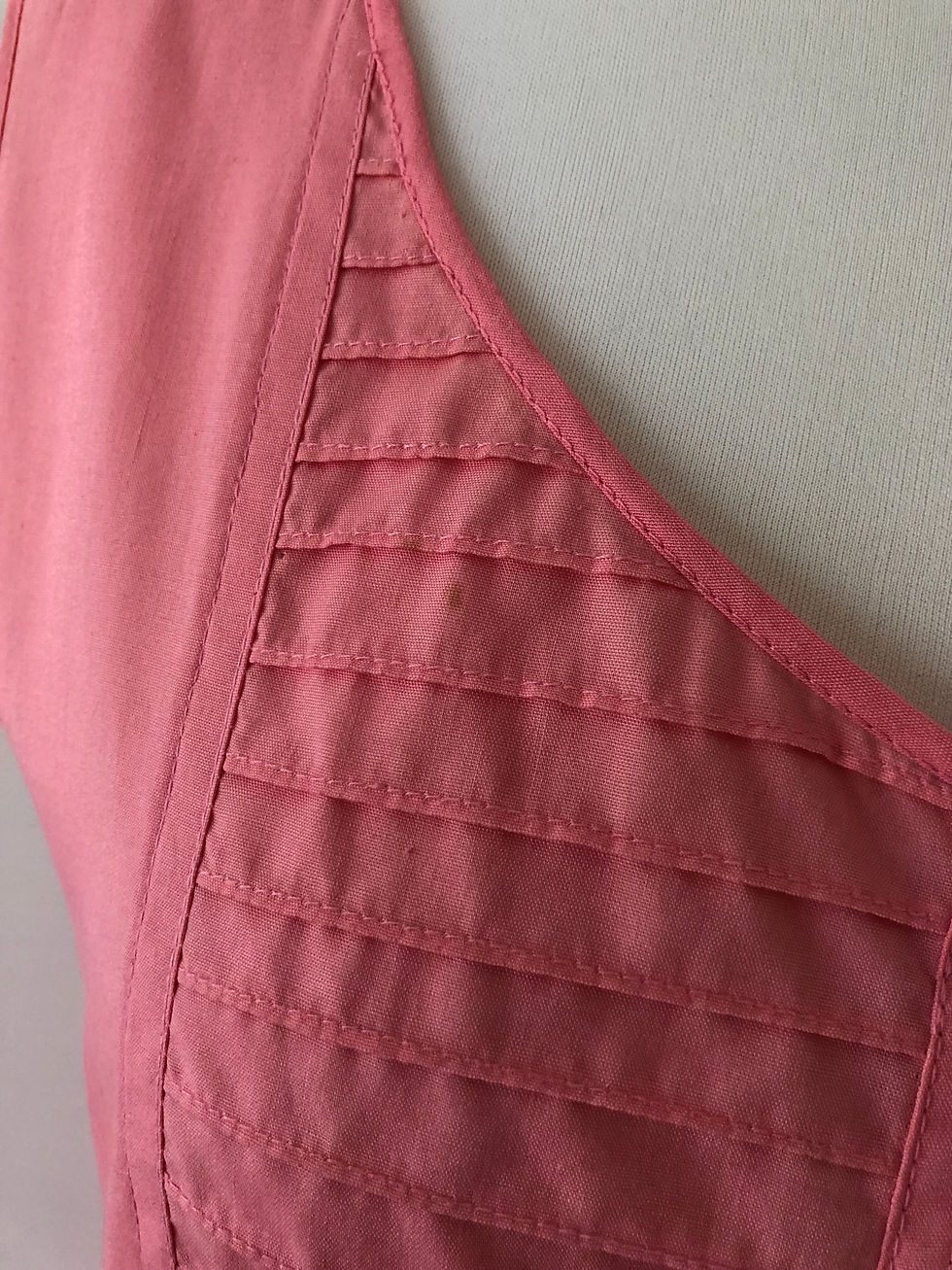 Thumbnail: 80s Vintage Pink Katies Summer Dress