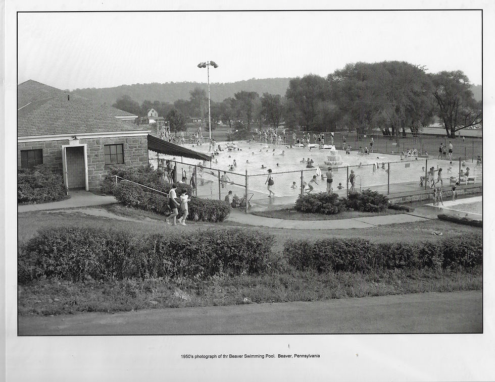 Beaver Swimming Pool circa 1950