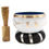 Thumbnail: Zennest Yoga Moves Singing Bowl Set- White/Blue 10.7cm