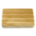 Corrugated Wood Soap Dish  Eco-friendly - Closeup