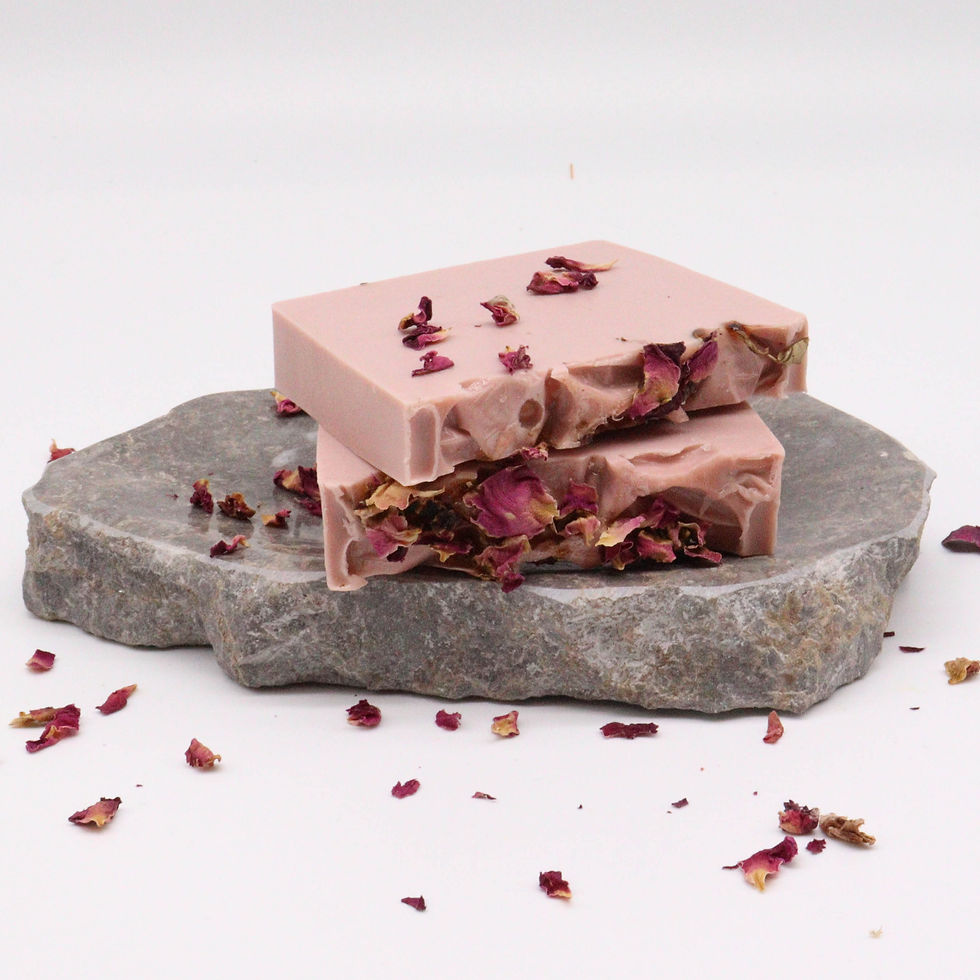 Rose & Vanilla Scented Soap Ideal for Relaxing Baths and Craft Market Stalls