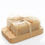 Thumbnail: Corrugated Wood Soap Dish  Eco-friendly - Live product