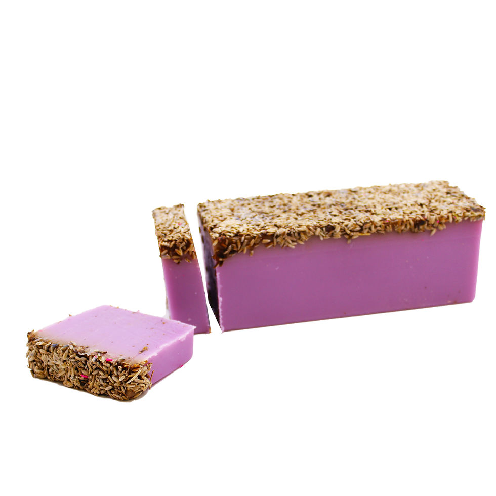 Handcrafted Cleopatra Soap with Lavender, Ylang-Ylang, and Patchouli Essential Oils
