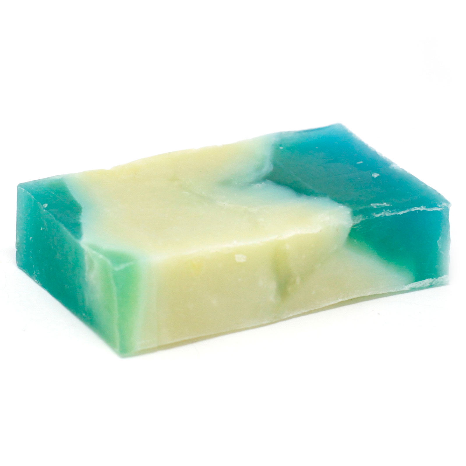 Rosemary & Olive Oil Soap Slice with soothing rosemary extract and moisturizing olive oil.
