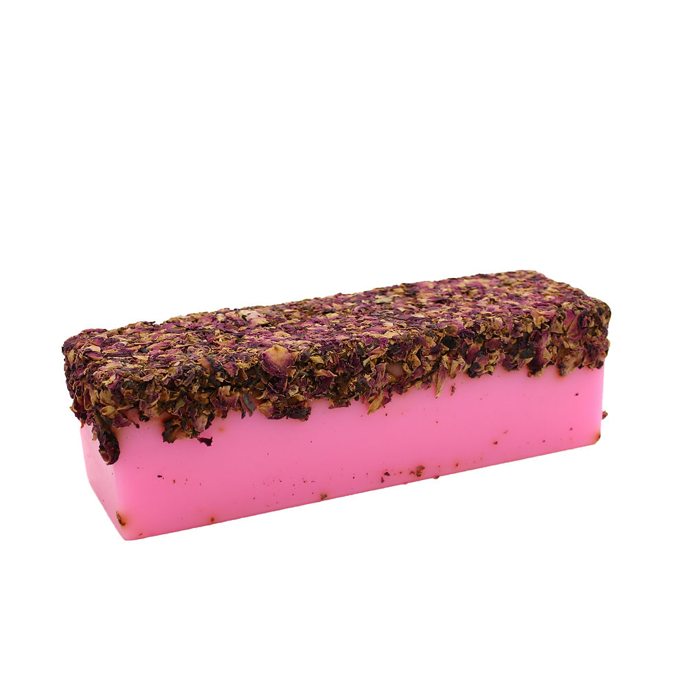 Luxurious Rose-Scented Soap Perfect for Craft Market Displays and Gifting