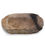 Thumbnail: Side profile of a petrified wood soap dish showcasing its raw edges and integrated soap dimple.