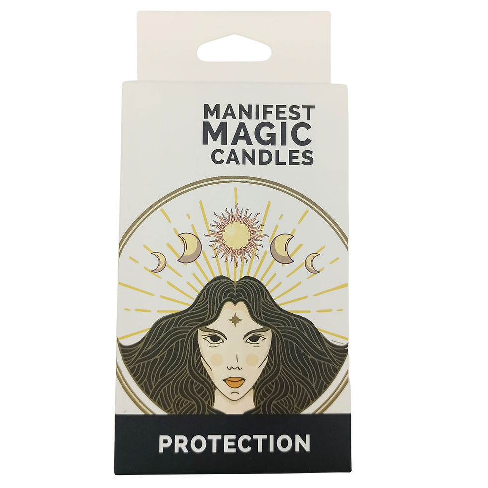 Thumbnail: Ivory - Slim ritual candle with a smooth wax finish, ideal for meditation and spell work