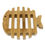 Thumbnail: Close up hemu wood soap dish fish