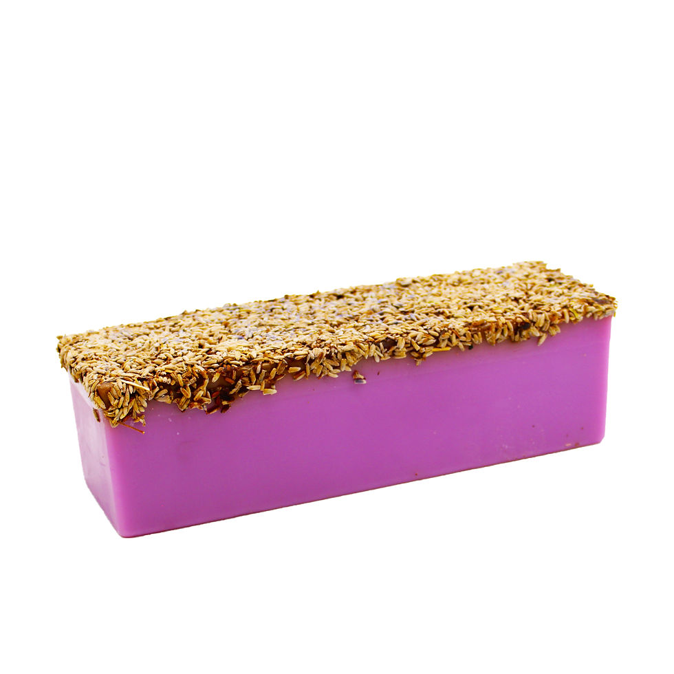 Luxury Floral Soap with Aromatic Lavender and Moisturizing Essential Oils