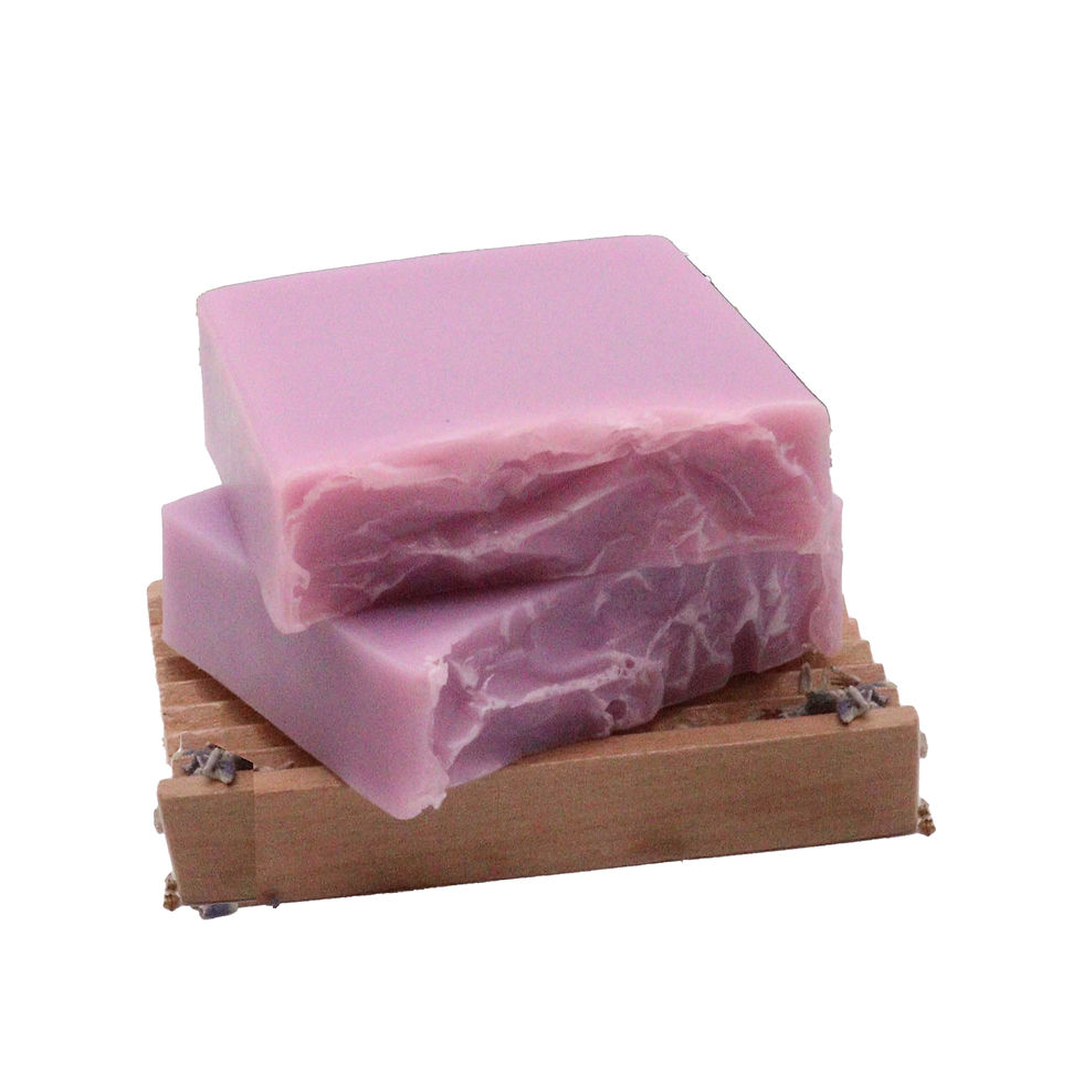 Lavender Serenity Soap Loaf with Calming Lavender & Coconut for Soft Skin