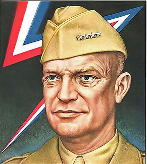 Time cover of Eisenhower, art by Boris A