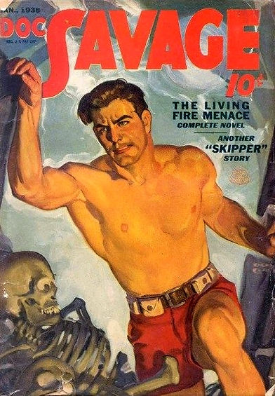 1938-01 Doc Savage cover