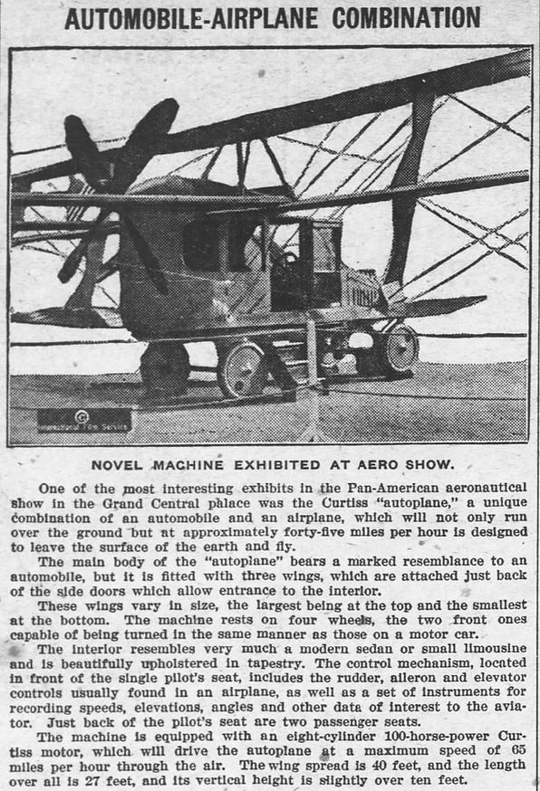 Curtiss Aeroplane, Kansas City Kansan Mar. 24, 1917 page 5