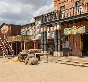 Western Town Scene