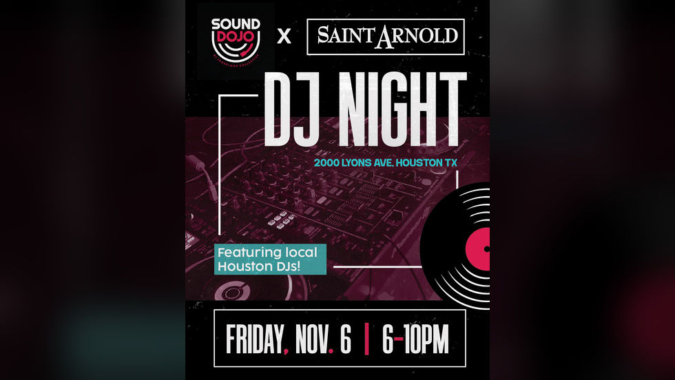 Dj Night with Sound Dojo at Saint Arnold Beer Garden