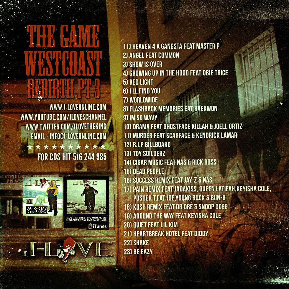 Thumbnail: J-Love - The Game - Westcoast Rebirth vol 3