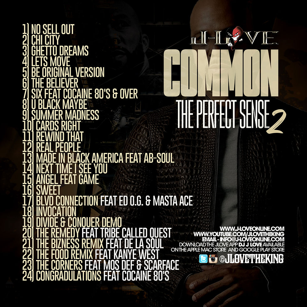 Thumbnail: J-Love - Common - The Perfect Sense 2