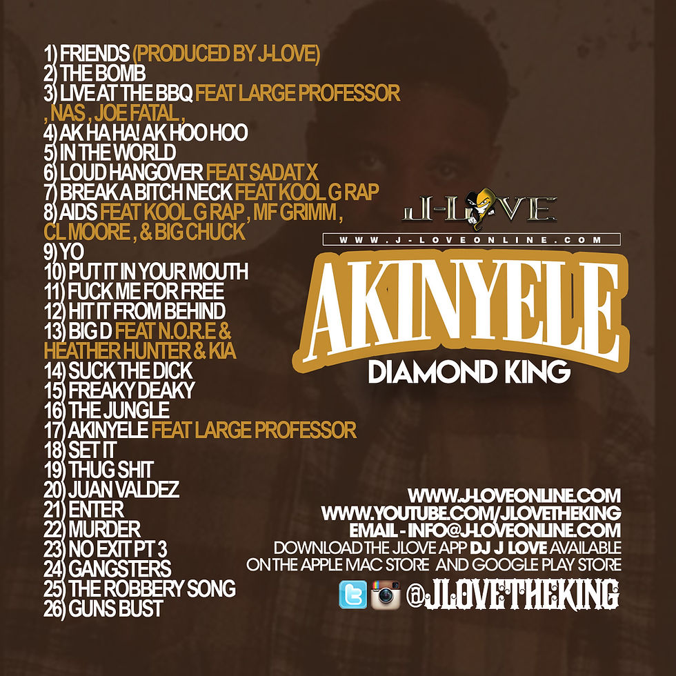 Thumbnail: J-Love - Akinyele - Diamond King