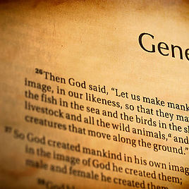 The First Book of the Bible. Book One of the Pentateuch.