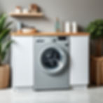 Grey real modern washing machine.jpg