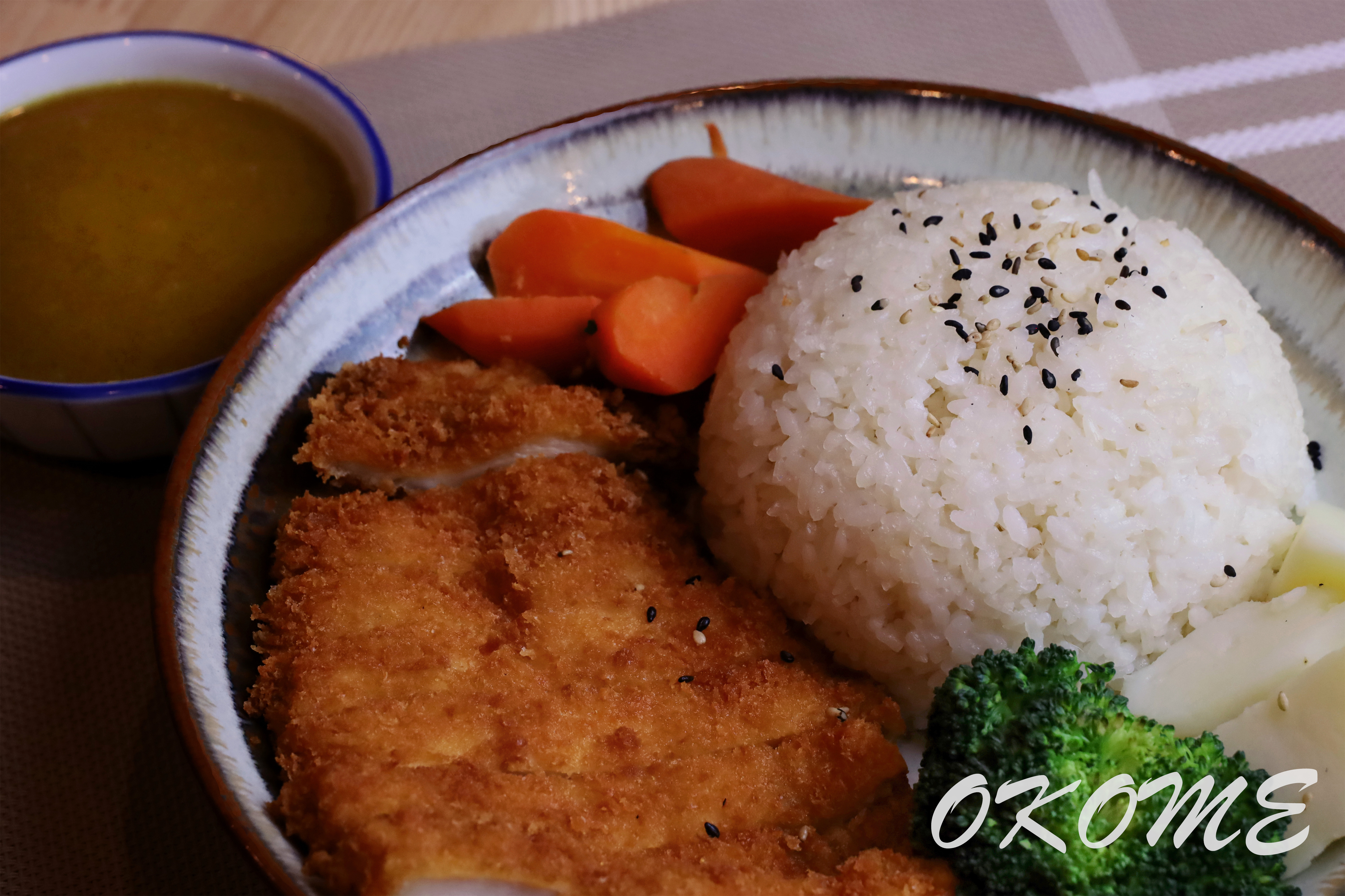 Arranged Food and Objects