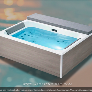 Envie de transformer votre maison en espace bien-être ? C’est le moment de craquer pour un spa à partir de 60€ par mois* !