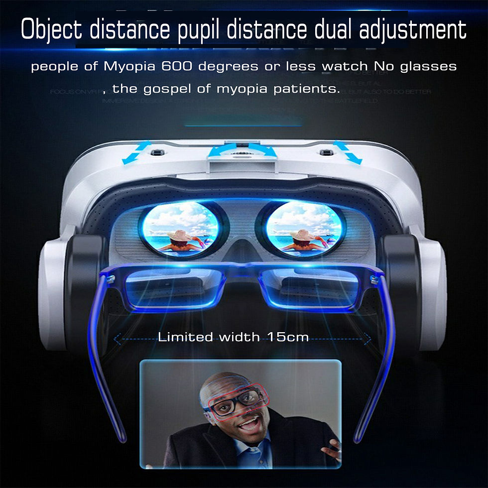 Thumbnail: Shinecon Virtual Reality VR Glasses 3D Headset Viar Device Smart Helmet Lenses G