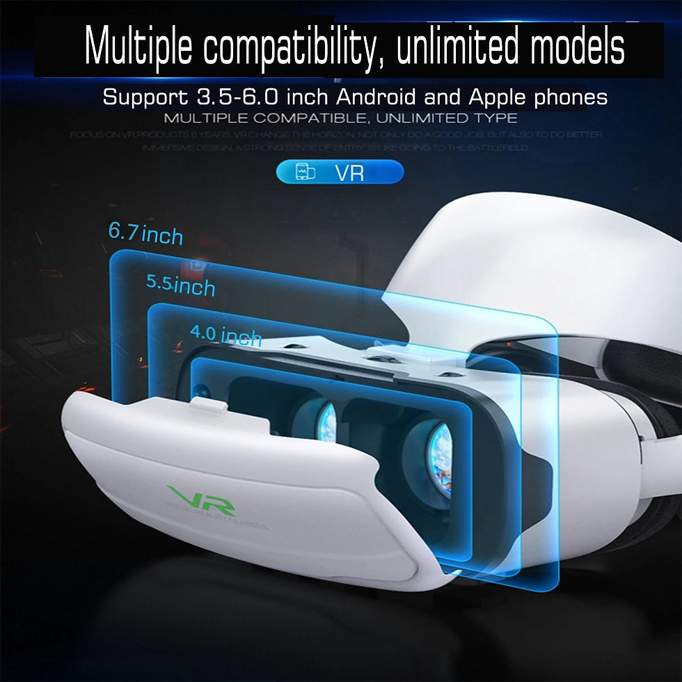 Thumbnail: Shinecon Virtual Reality VR Glasses 3D Headset Viar Device Smart Helmet Lenses G