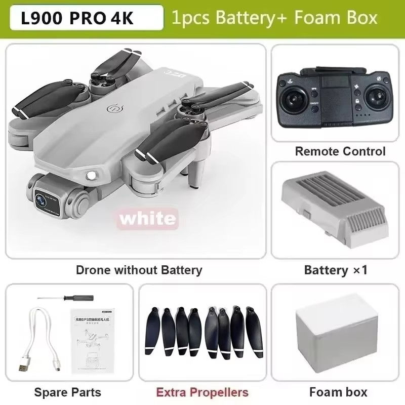 Thumbnail: LYZRC L900 Pro SE MAX Drone 4K Professional Dual HD Camera GPS 5G WIFI 360° Obs