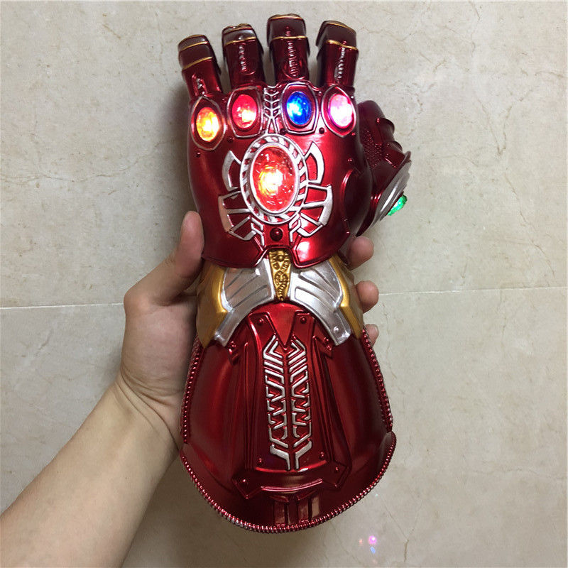 Thumbnail: Avengers 1:1 Iron Man Retro Glove Hulk RetroThanos Gloves Superhero Weapen Gaunt